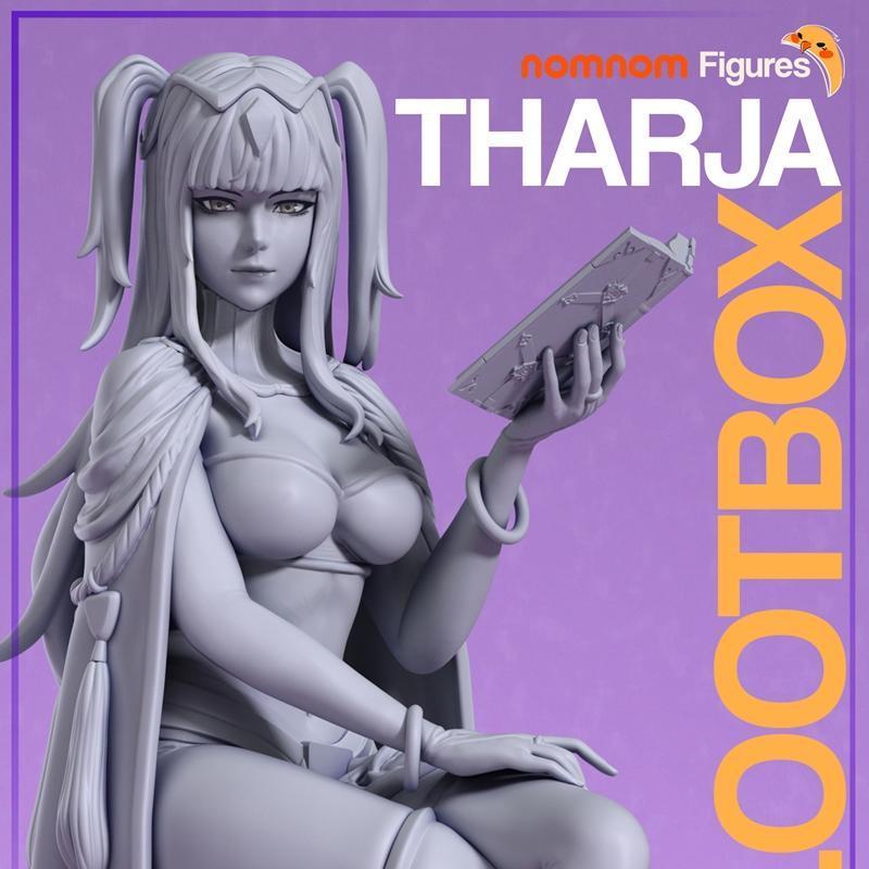 Tharja角色3D打印模型（Fire Emblem系列）|Nomnom Figures – Tharja – Fire Emblem – 3D Print Model STL