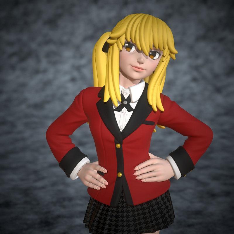 玛丽·萨奥特姆 3D打印模型|Mary Saotome – 3D Print Model