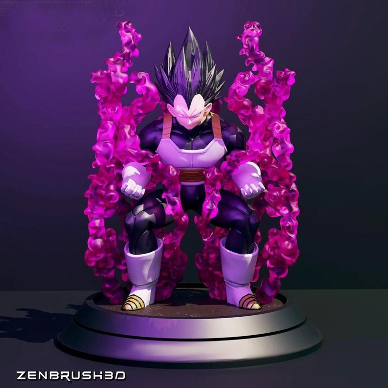 超人布罗利 3D打印模型|Vegeta ultra ego – Dragon Ball – 3D Print Model STL