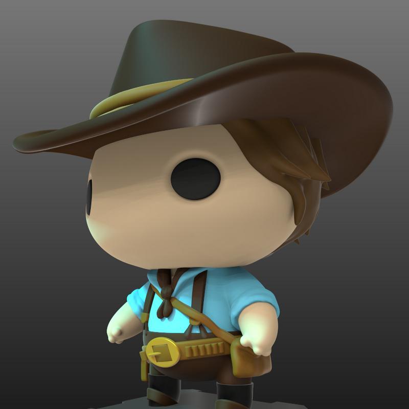 PlaKit - 红色死寂2 - 阿瑟·莫根 - 3D打印模型|PlaKit – Red Dead Redemption 2 – Arthur Morgan – 3D Print Model