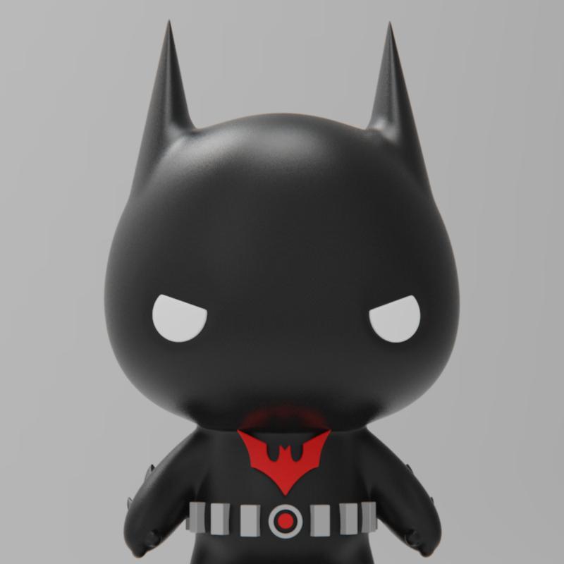PlaKit - 蝙蝠侠：归来 - 3D打印模型|PlaKit – Batman Beyond – 3D Print Model