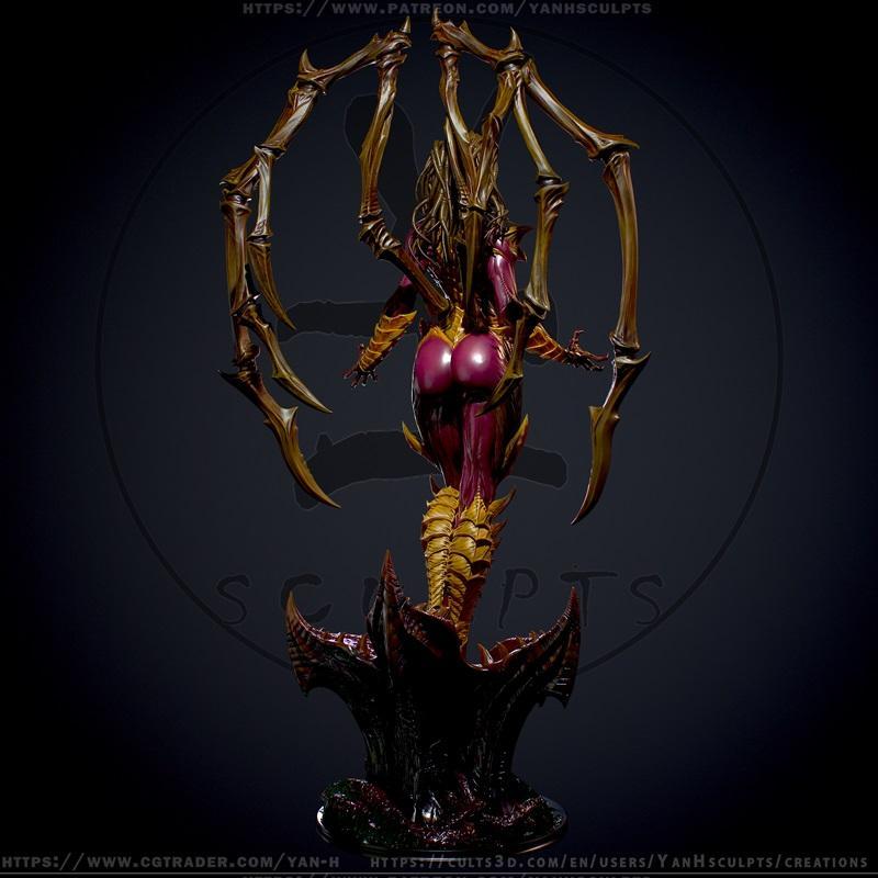 Yan H工作室 - 3D打印模型 - 萨拉·凯里根|Yan H – Sarrah Kerrigan – 3D Print Model STL