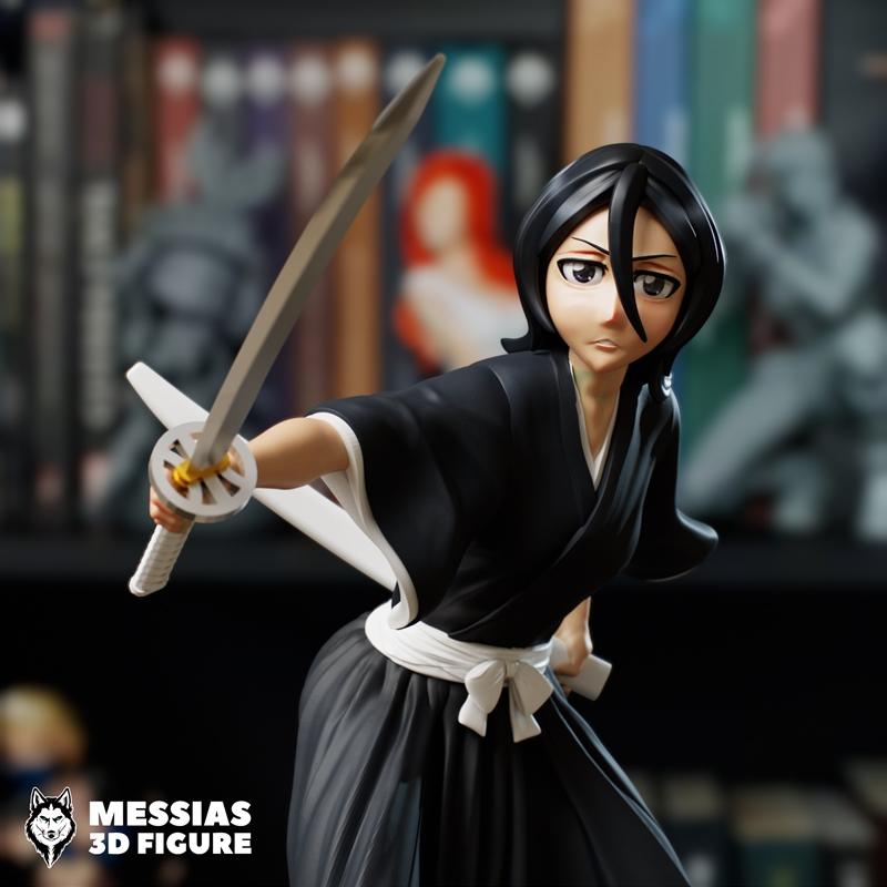 bleach鲁基亚3D打印模型|Messias – Rukia Bleach – 3D Print Model STL