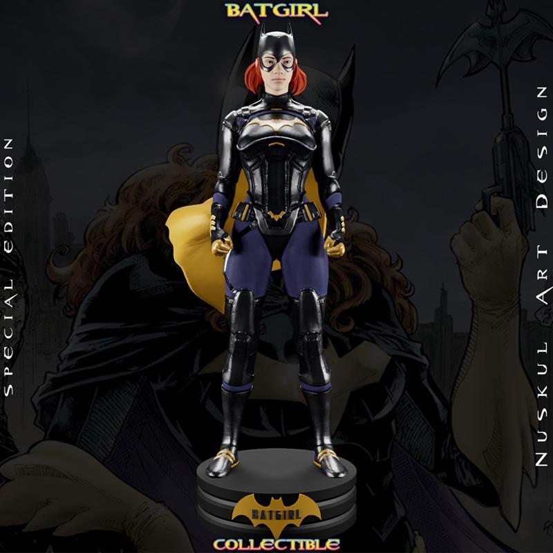 Nuskul Art – Batgirl DC Comic – Collectible – 3D Print Model STL