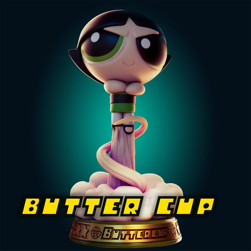 Rhu工作室 Buttercup 3D打印模型|Officer Rhu – Buttercup – 3D Print Model STL