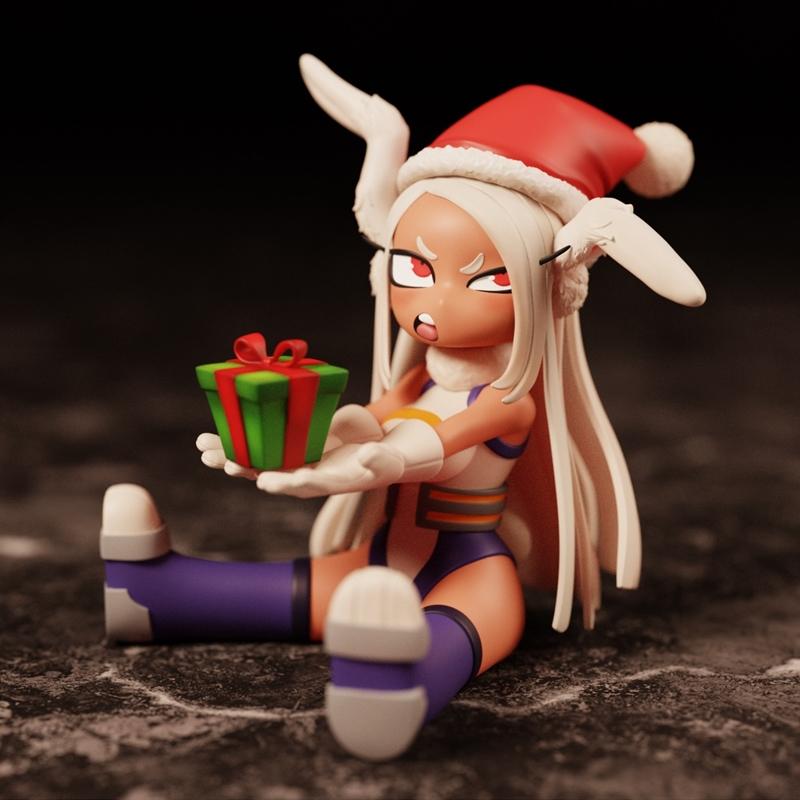 小米的圣诞——3D打印模型|Little Mirko Christmas – 3D Print Model STL