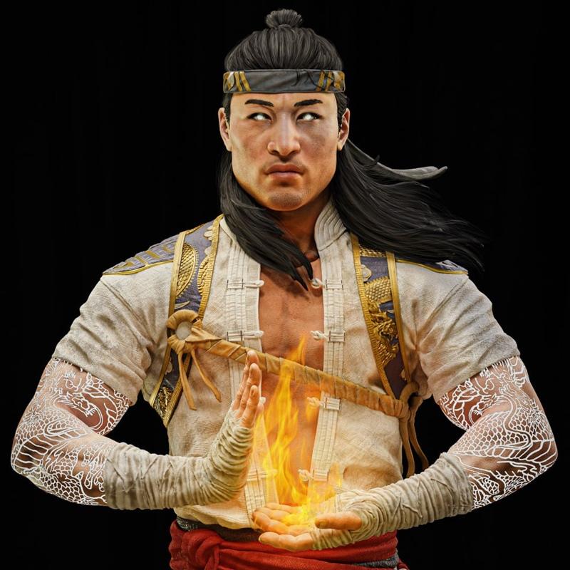 刘康 3D打印模型 STL|Liu kang – 3D Print Model STL