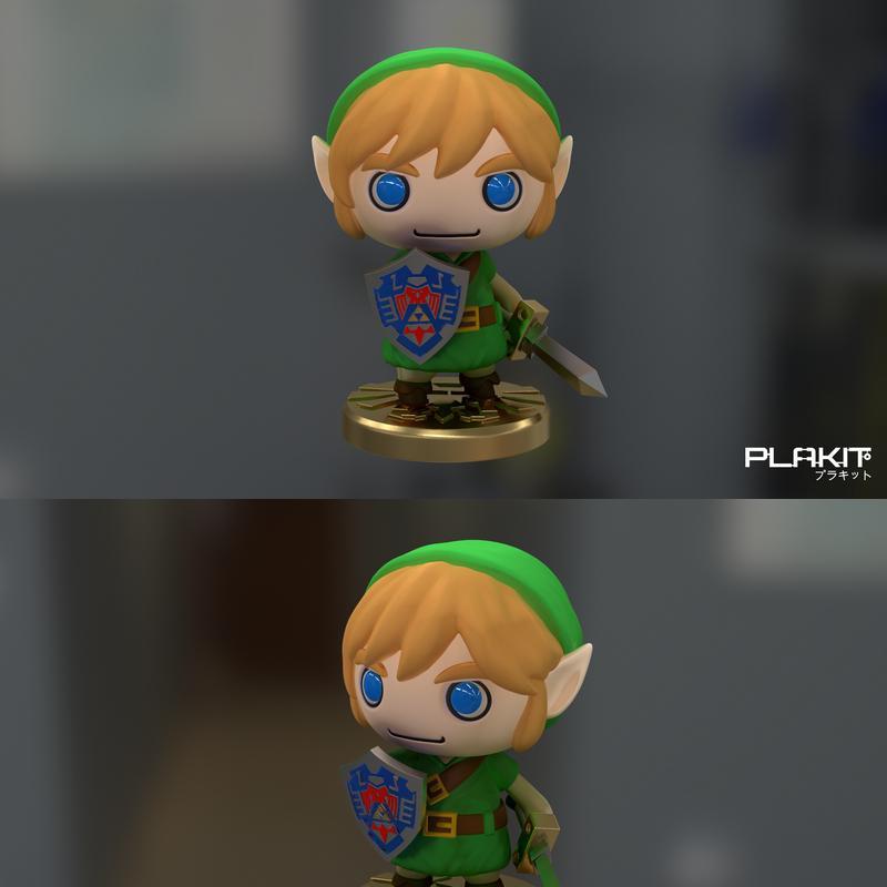 PlaKit – 《塞尔达传说》3D打印模型|PlaKit – Link from Legend of Zelda – 3D Print Model
