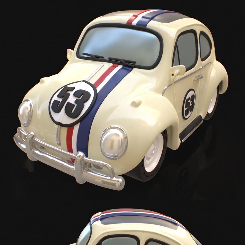 PlaKit - Herbie - 3D打印模型|PlaKit – Herbie – 3D Print Model