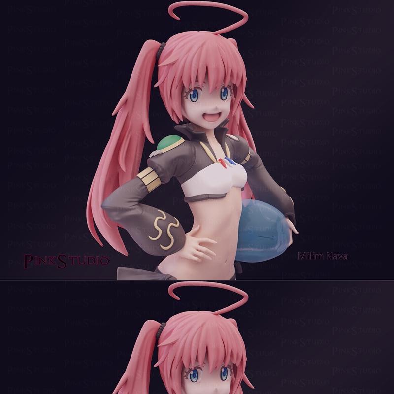 Pink Studio - Milim Nava - 3D打印模型|Pink Studio – Milim Nava – 3D Print Model STL