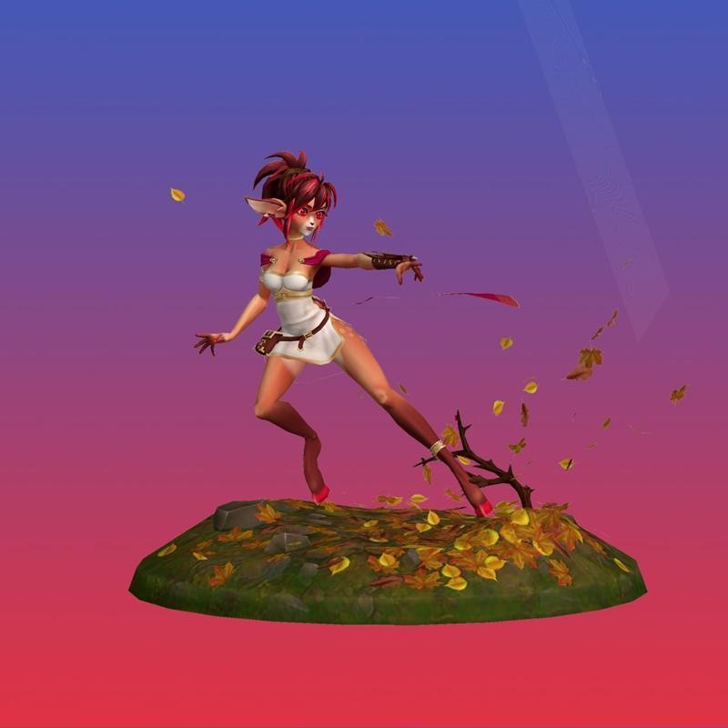 艺术化小鹿角色 Dante Eiyu Senki Ww 3D打印模型|Artemi Fallow Deer Stylized Character and Dante Eiyu Senki Ww – 3D Print Model STL