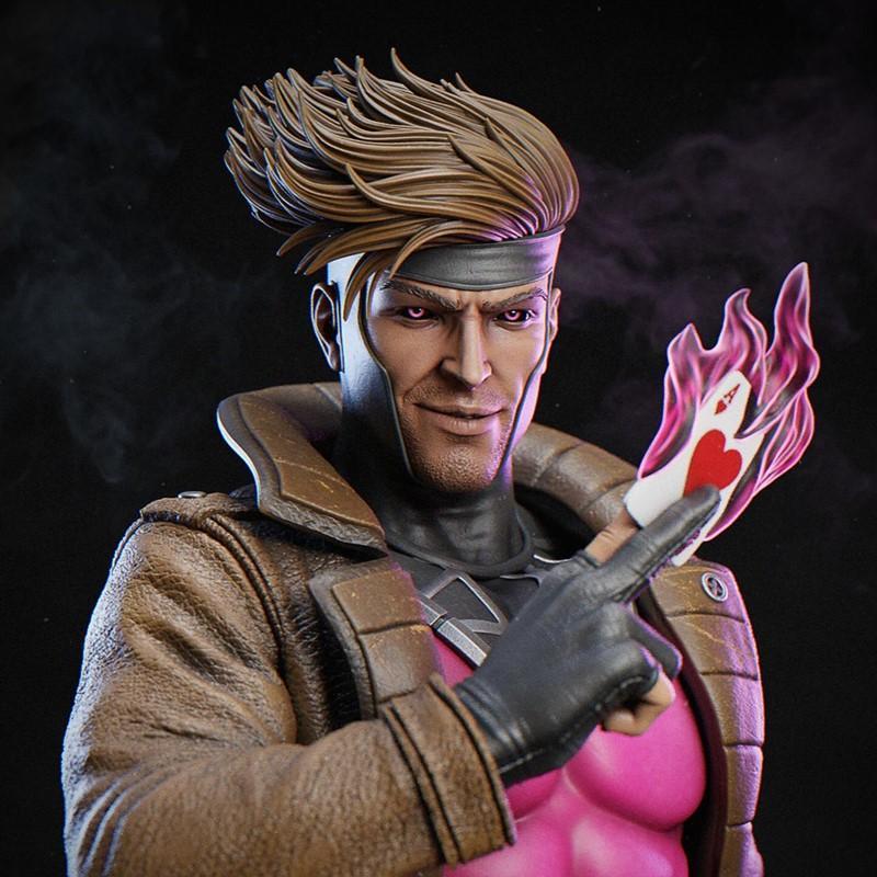 L.A. Figures – Gambit – 3D Print Model STL