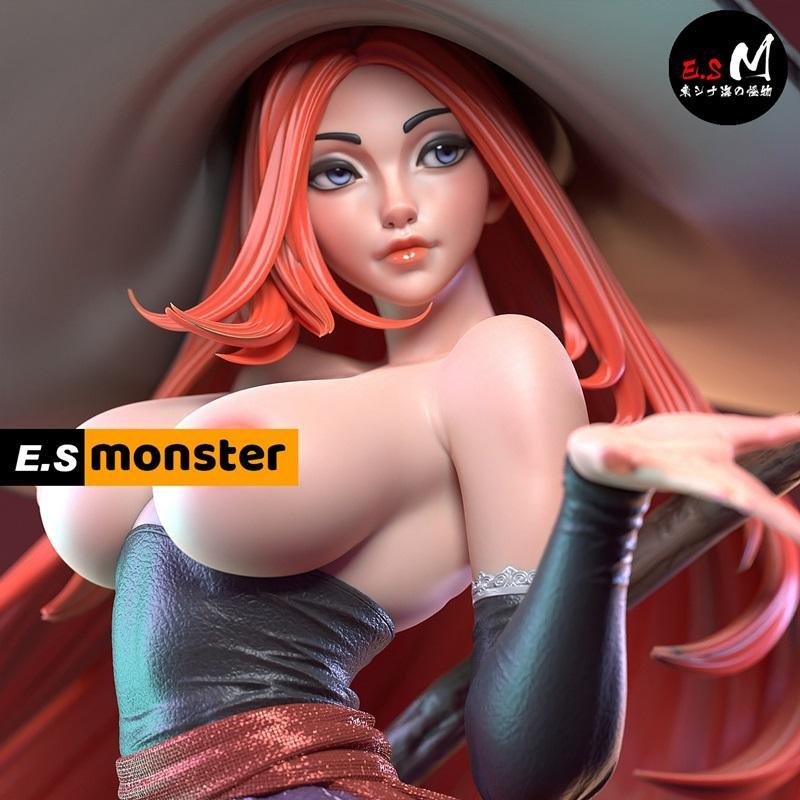 E.S怪物——女巫——3D打印模型|E.S Monster – Sorceress – 3D Print Model STL