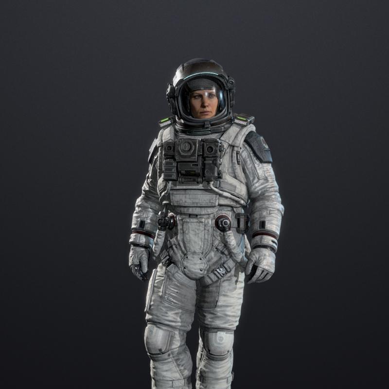 BMS Astronova - 宇航员 - 3D打印模型|BMS Astronova – Astronaut – 3D Print Model STL