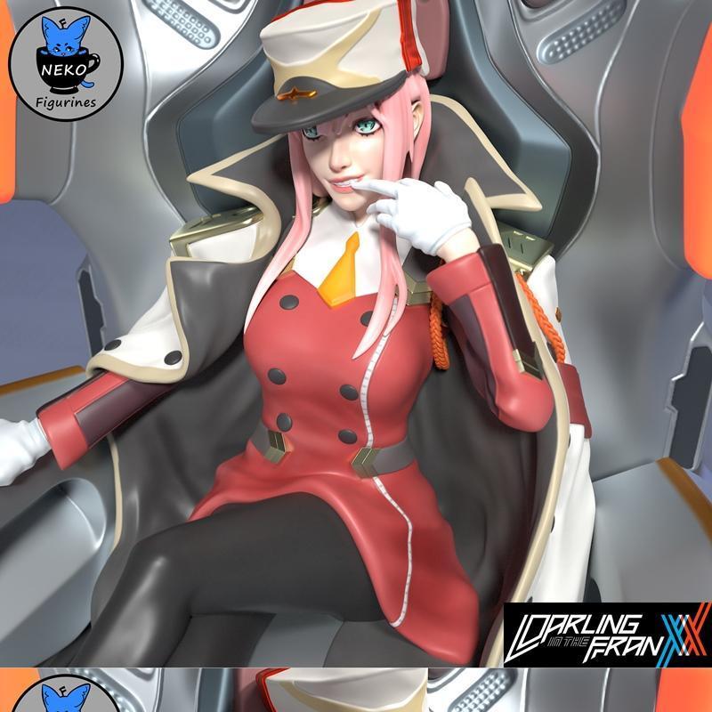 零号双子3D打印模型|Neko Figurines – Zero Two – 3D Print Model STL