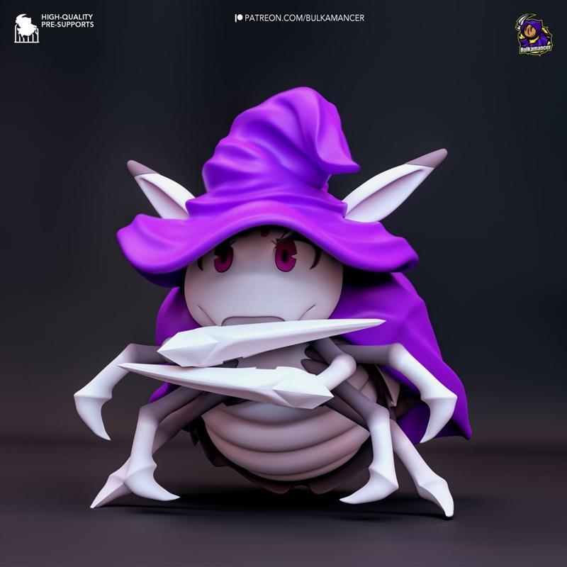 Bulkamancer雕刻作品：蜘蛛3D打印模型STL|Bulkamancer Sculpts – Spiders – 3D Print Model STL