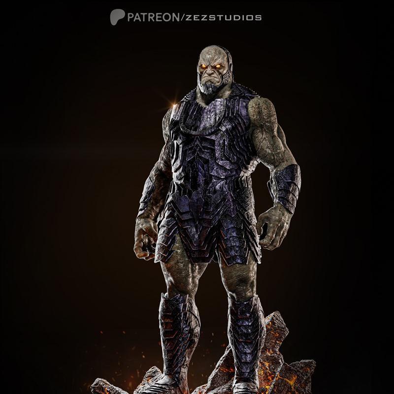 ZEZ工作室出品——暗黑塞德3D打印模型|ZEZ Studios – Darkseid – 3D Print Model STL