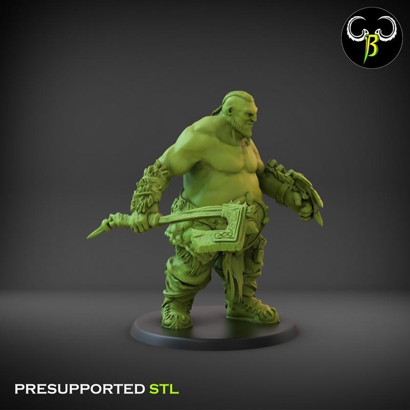 饥饿之子盾兵小队 - 地形泥塑生物3D打印模型|Clay Beast Creation – Hunger Sons Shield Squad – 3D Print Model STL