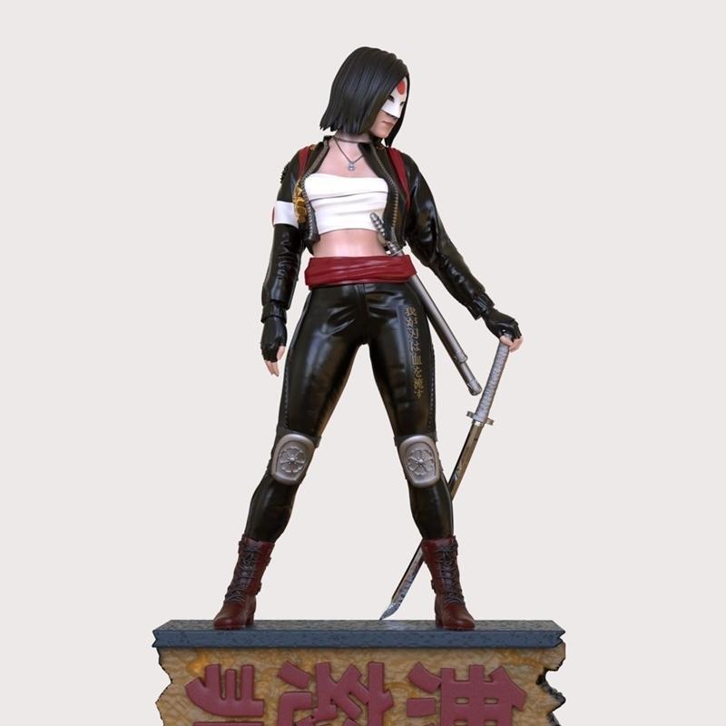Artifex3d - Katana 3D打印模型|Artifex3d – Katana + NSFW – 3D Print Model STL