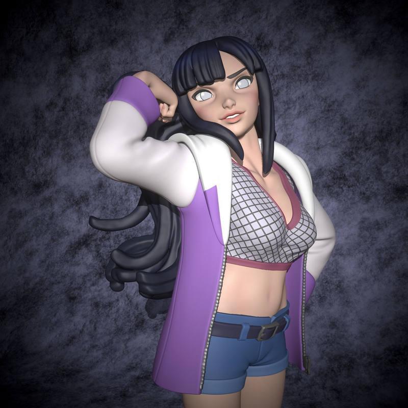 雏田 3D打印模型|Hinata – 3D Print Model