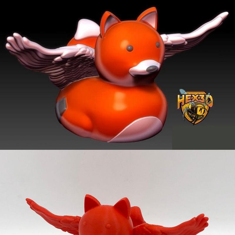 飞天幻境3D打印模型|Flying F – 3D Print Model