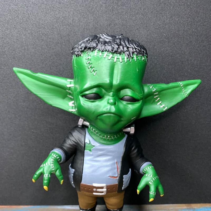 格鲁比3D打印模型|Grogu Franky – 3D Print Model