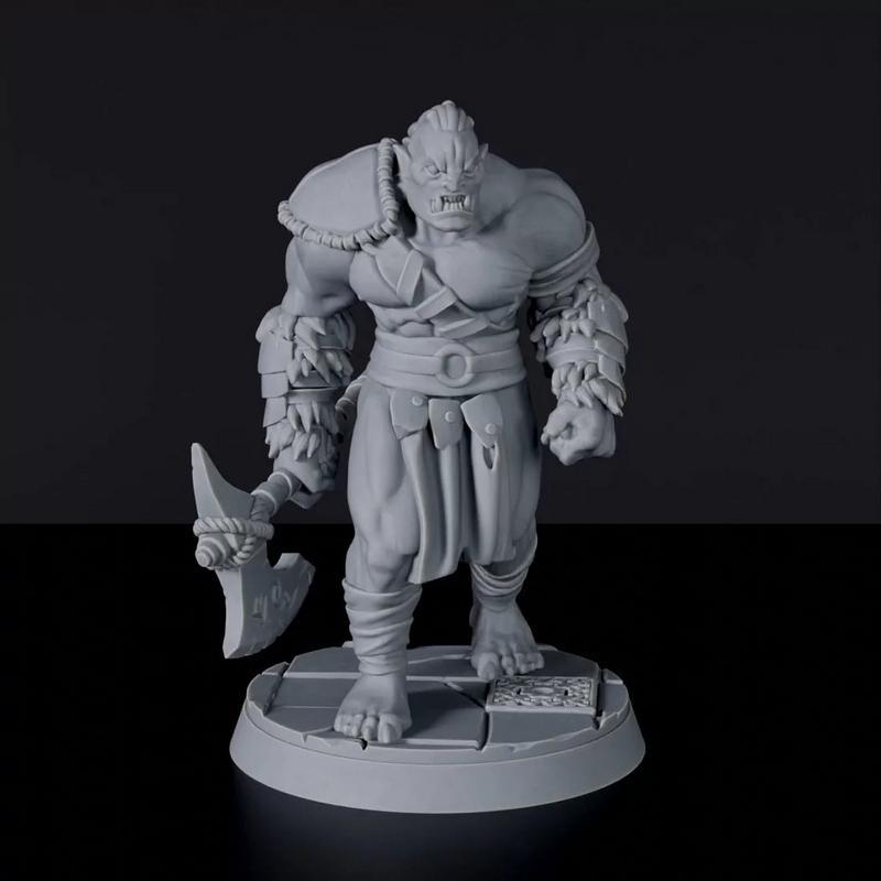Orc Grunt 2 3D打印模型|Orc Grunt 2 – 3D Print Model