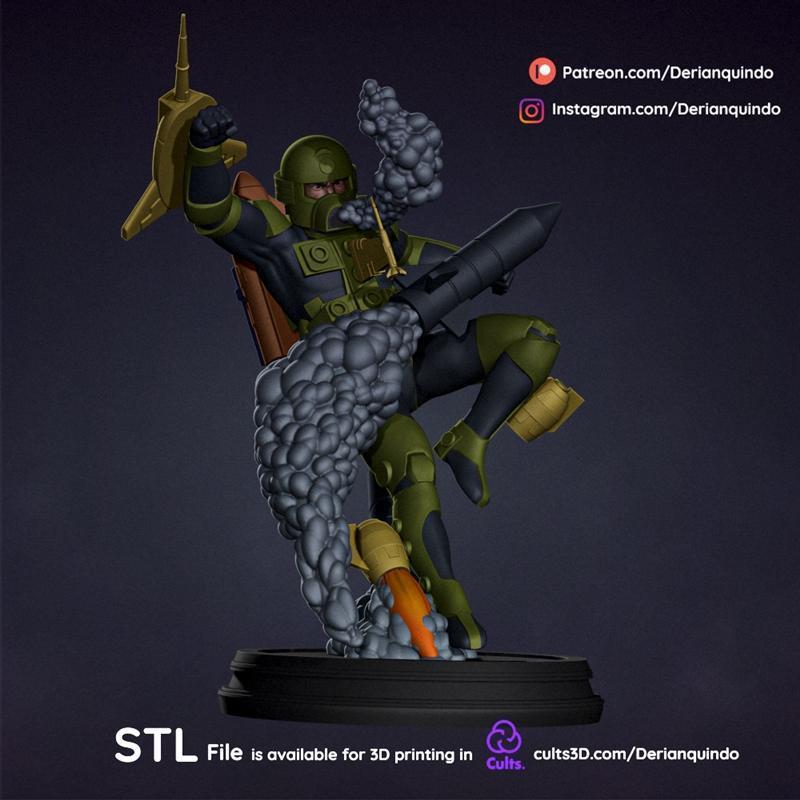 Max Ray - 3D打印模型|Max Ray – 3D Print Model STL