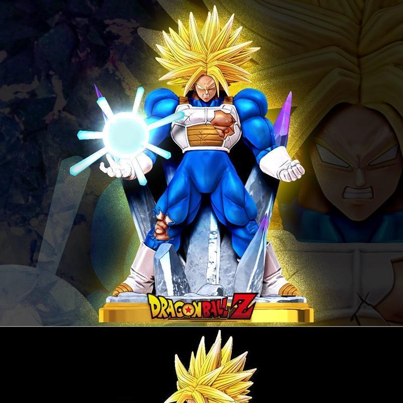 龙珠Z特训者超蓝形态3D打印模型|Trunks Super Saiyan Full Power Dragon Ball Z – 3D Print Model STL
