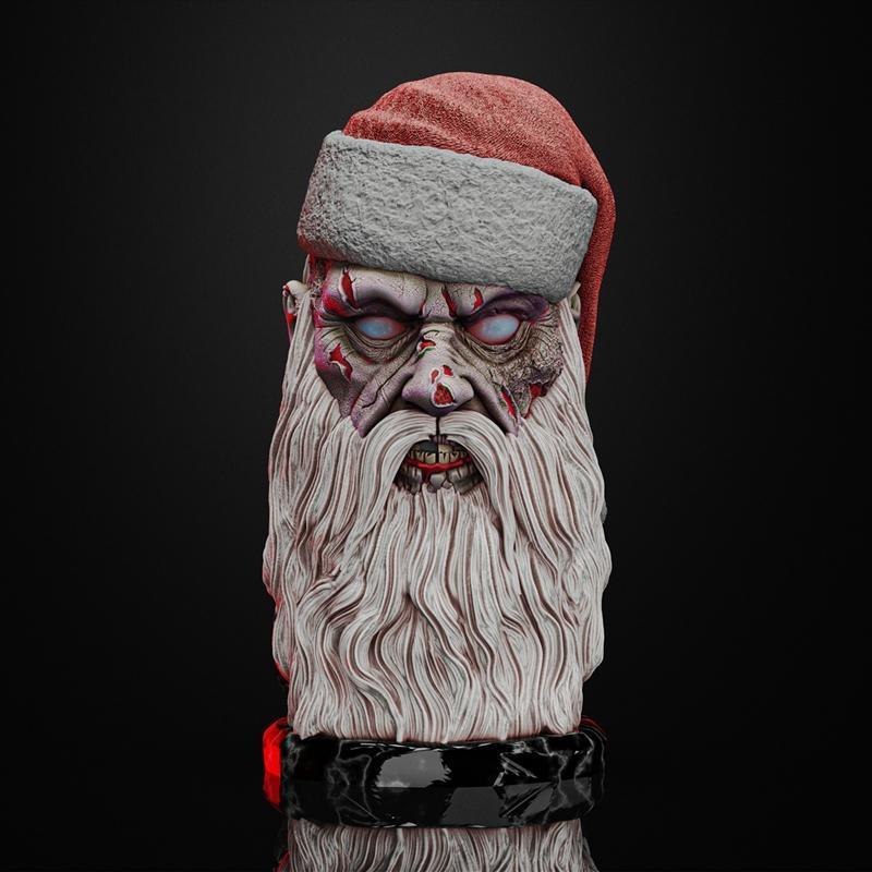 Bad Santa 3D打印模型|Bad Santa – 3D Print Model STL