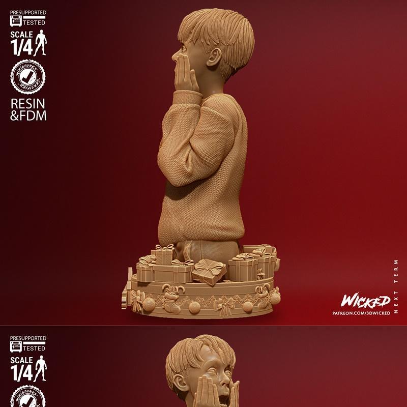 Wicked - 凯文HA角色 - 3D打印模型|Wicked – Kevin HA Bust – 3D Print Model STL