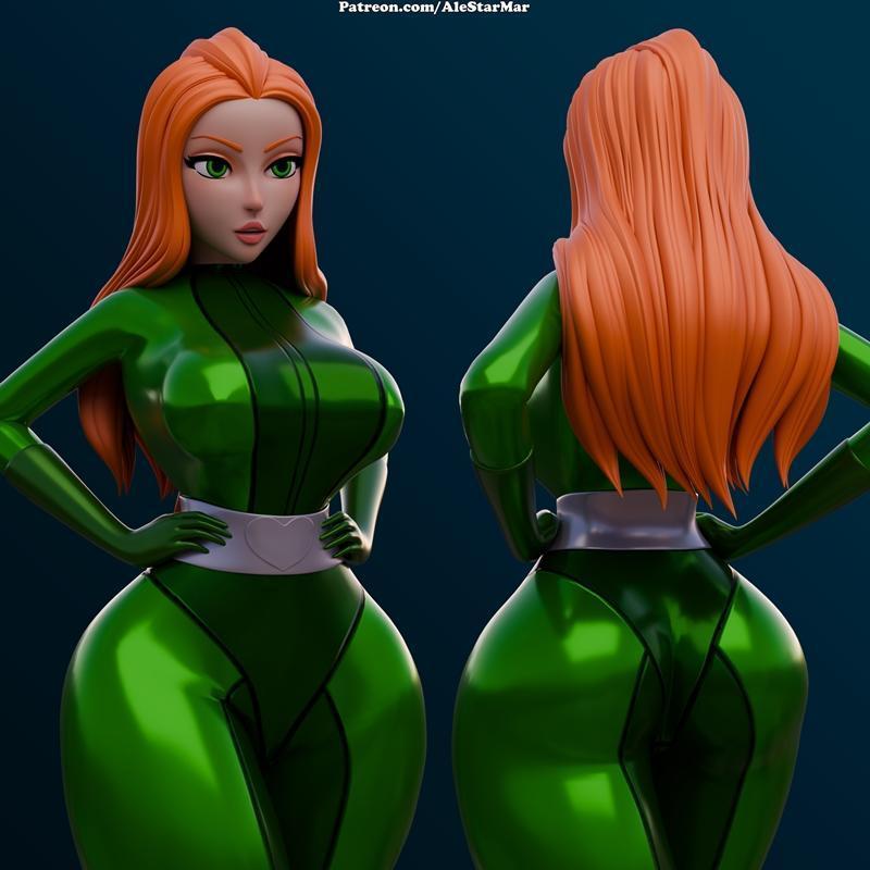 AleStarMar – Sam – 3D打印模型|AleStarMar – Sam – 3D Print Model STL