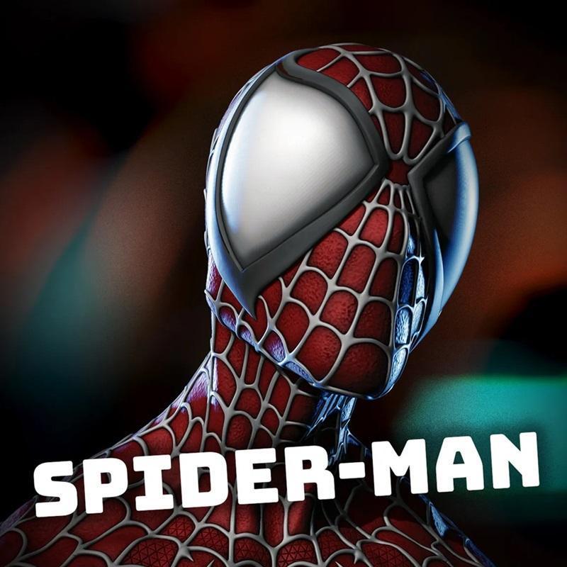 东曼工作室 - 蜘蛛侠 - 3D打印模型|Eastman – Spider Man bust – 3D Print Model STL