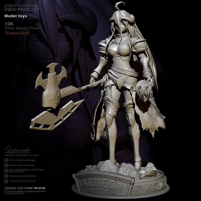 Albedo - 过界者 - 3D打印模型|Albedo – Overlord – 3D Print Model