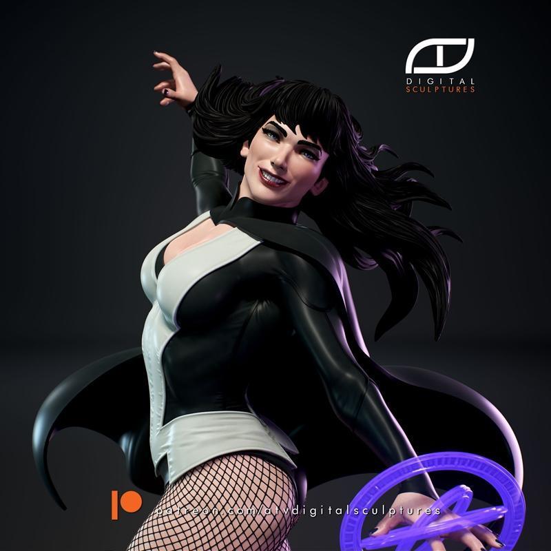 ATV数字雕塑·扎塔纳·3D打印模型|ATV Digital Sculptures – Zatanna – 3D Print Model STL
