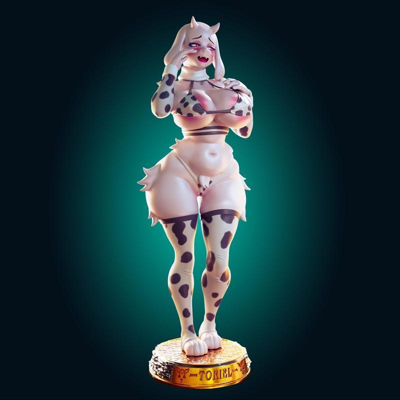 Rhu工作室 3D打印模型 托蕾尔角色模型|Officer Rhu – Toriel – 3D Print Model STL
