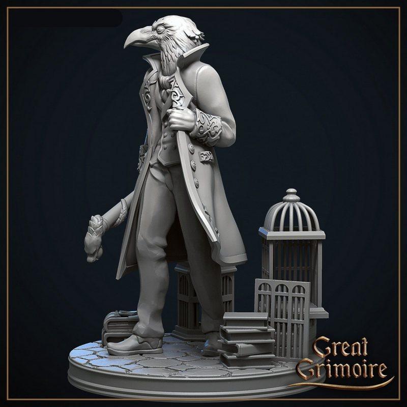 米尔斯·鲁克 3D打印模型|Dr. Miles Rook – 3D Print Model