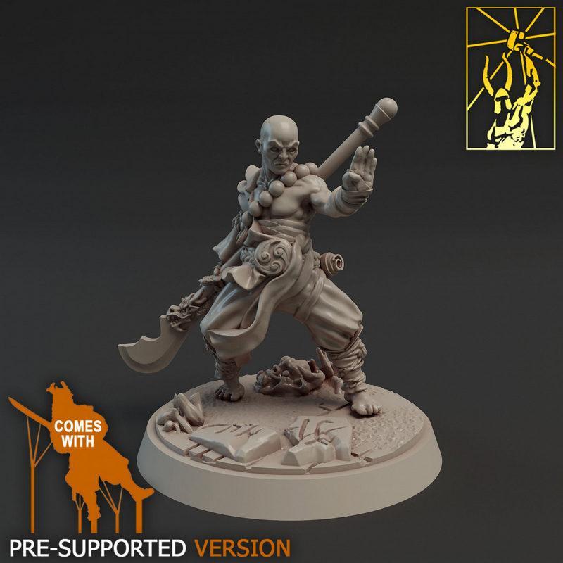 幽灵忍者——3D打印模型|Yokai Sohei – 3D Print Model