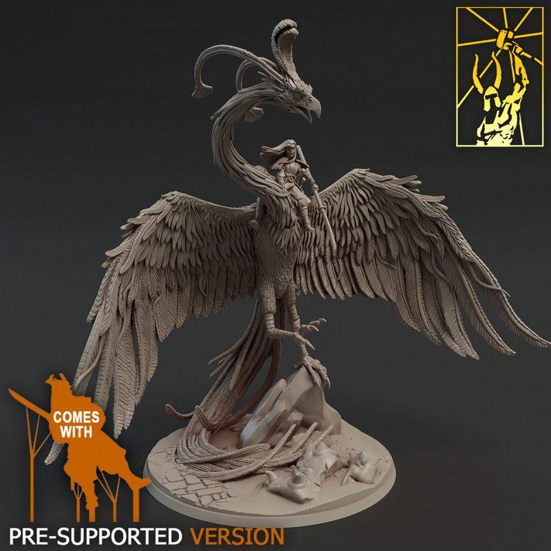 三渲二风格苏鲁克角色模型：Yokai Takiyasha 3D打印作品|Yokai Takiyasha on Suzaku – 3D Print Model