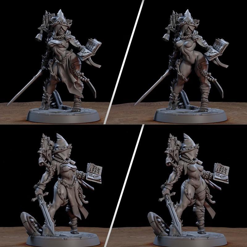 熔摩拉的罗德堡邪教徒 3D打印模型|Artisan Guild – Rodburg Cultist of Melmora December 2023 – 3D Print Model STL