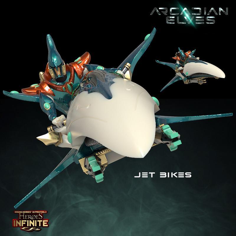Jet Bikes 3D打印模型|Jet Bikes – 3D Print Model