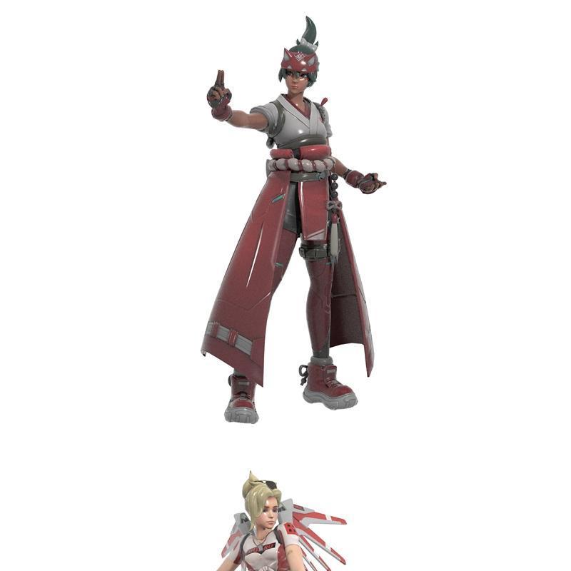 过场之光 Kiriko-5 与 Mercy 救护员皮肤 3D打印模型|Overwatch Kiriko-5 and Mercy Lifeguard Skin and Rent A Girlfriend – Mizuhara Chizuru – 3D Print Model STL