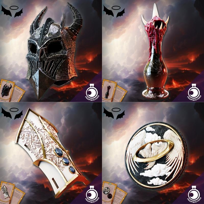 Props and Beyond Pack 2 - 3D打印模型包：动漫游戏角色道具集|Props and Beyond Pack 2 – 3D Print Model STL