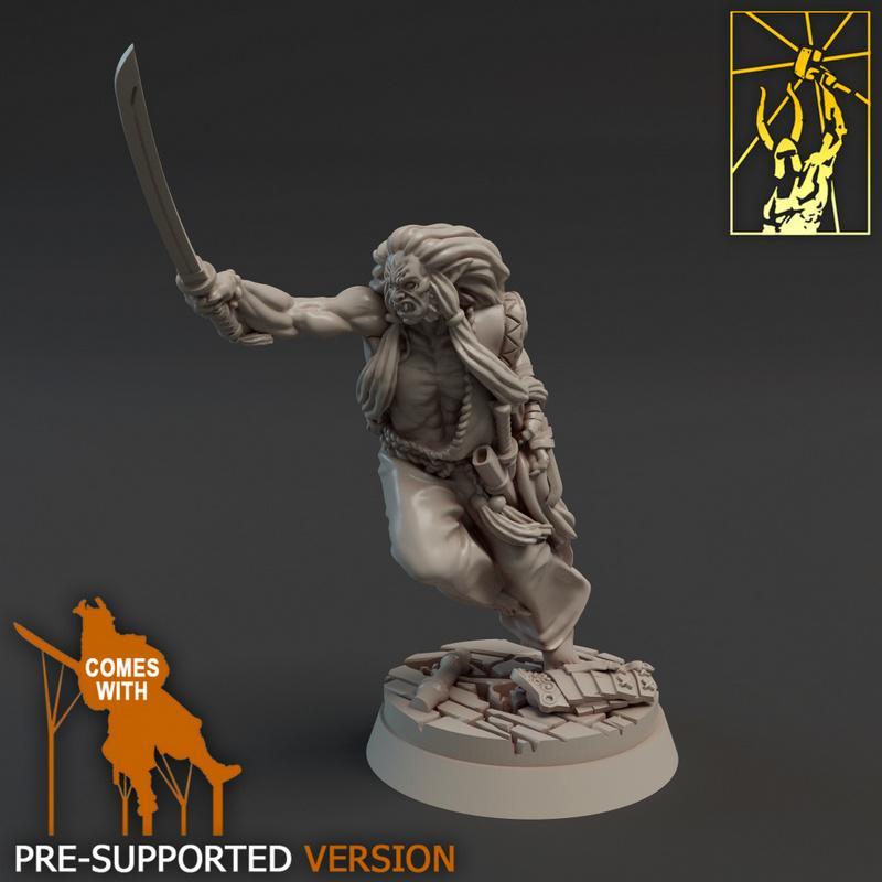 狮族模型：动漫游戏3D打印雕塑|Lion – 3D Print Model