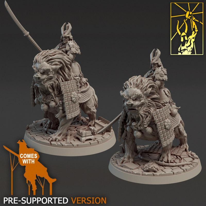 Komainu Raiders 3D打印模型|Komainu Raiders – 3D Print Model