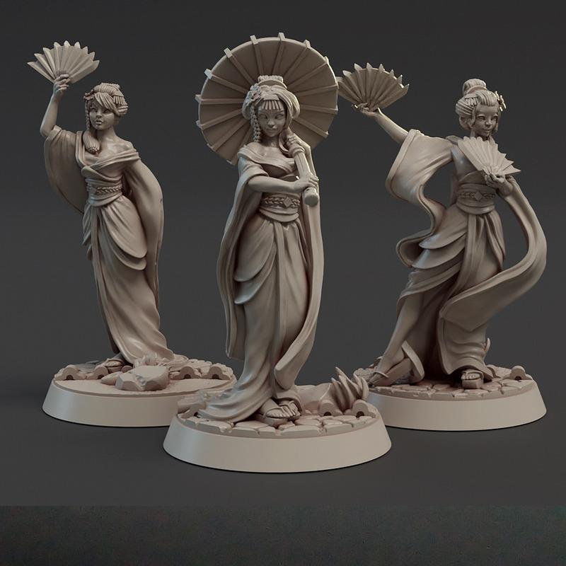 Geikos – 3D打印动漫角色模型|Geikos – 3D Print Model