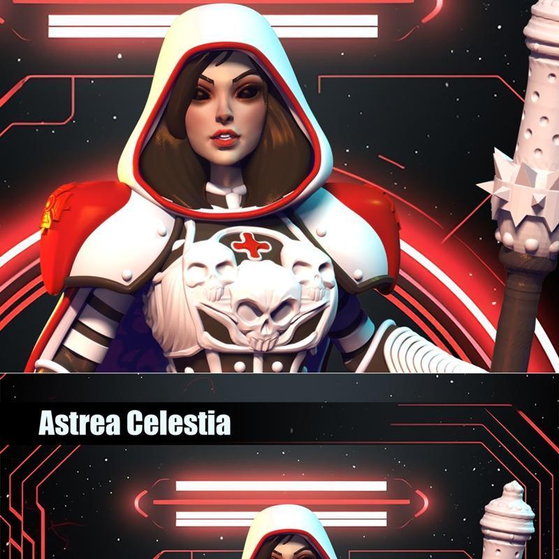 Astrea Celestia 3D打印模型|Astrea Celestia – 3D Print Model STL