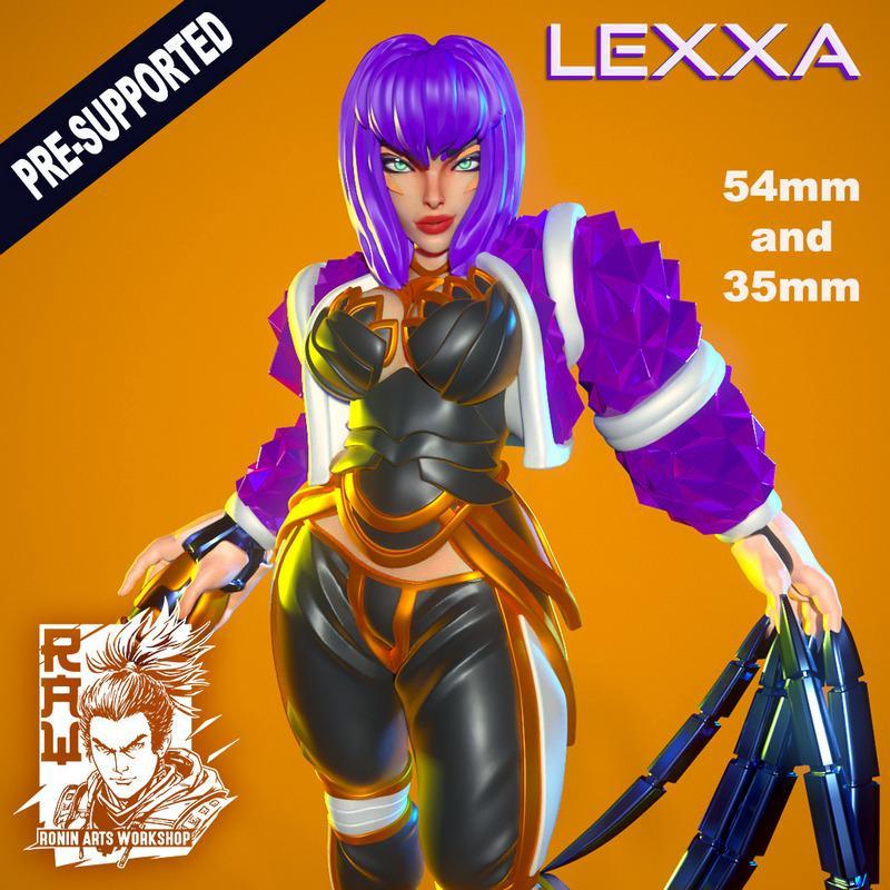 Lexxa - 3D打印动漫角色模型|Lexxa – 3D Print Model