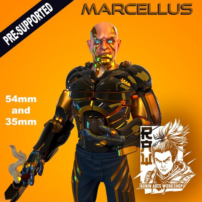 马尔库斯 3D打印模型|Marcellus – 3D Print Model