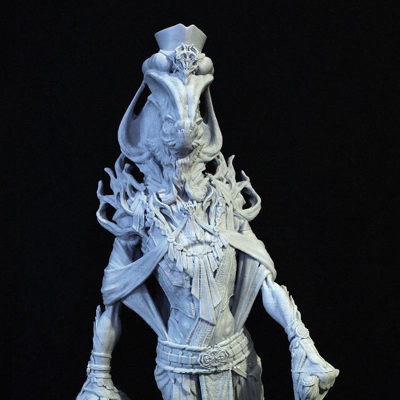 蛇形商人 3D打印模型|Serpentine Merchant – 3D Print Model